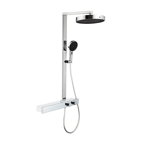 Душевая система Fmark FS45A-02 хром/черный Душевая система Fmark FS45A-02 хром/черный