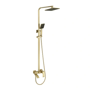 Душевая система Fmark FS8645-1C золото матовое