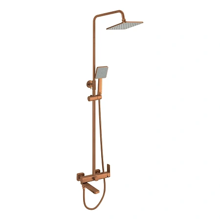 Душевая система Fmark FS8745-22HB розовое золото Душевая система Fmark FS8745-22HB розовое золото