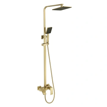 Душевая система Fmark FS8645C золото матовое