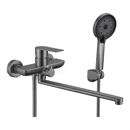 Смеситель для ванны Fmark FS8824Q графит Смеситель для ванны Fmark FS8824Q графит