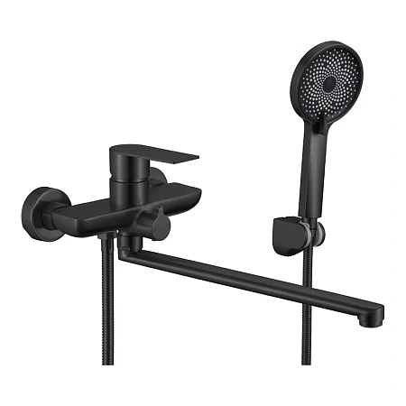 Смеситель для ванны Fmark FS8824H черный Смеситель для ванны Fmark FS8824H черный