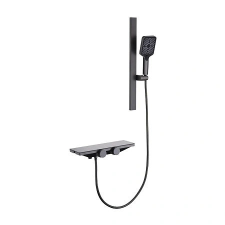 Смеситель для ванны Fmark FS24Q-03 графит