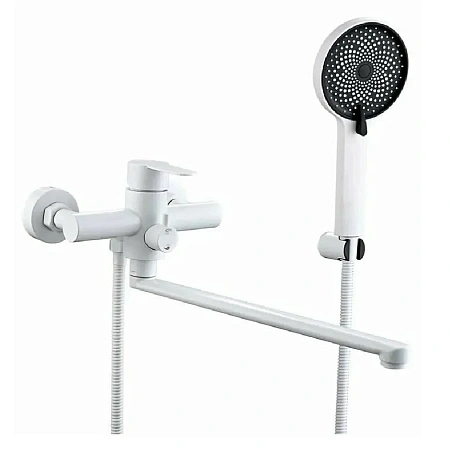 Смеситель для ванны Fmark FS8225W белый Смеситель для ванны Fmark FS8225W белый