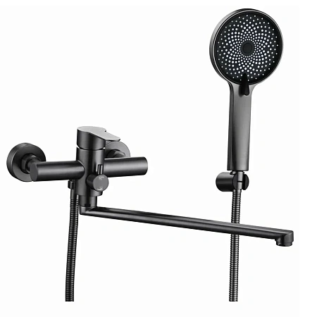 Смеситель для ванны Fmark FS8225Q графит Смеситель для ванны Fmark FS8225Q графит