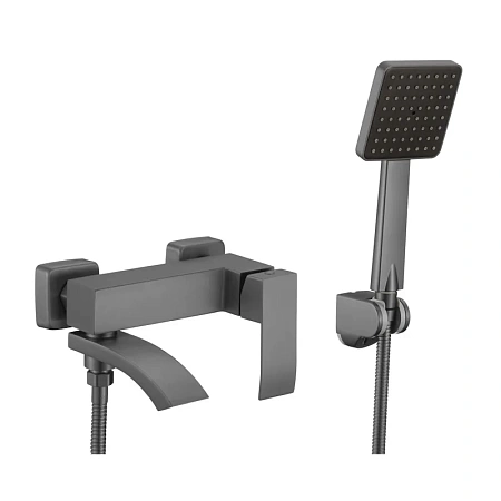 Смеситель для ванны Fmark FS8624-1Q графит Смеситель для ванны Fmark FS8624-1Q графит