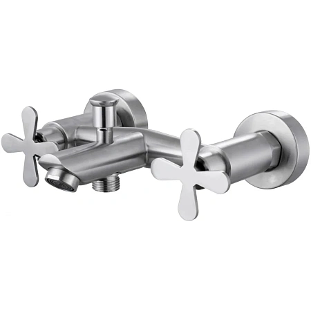 Смеситель для ванны Fmark FS8504 сатин Смеситель для ванны Fmark FS8504 сатин