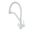 Смеситель для кухни Fmark FS0662-W с подключением к фильтру, белый Смеситель для кухни Fmark FS0662-W с подключением к фильтру, белый