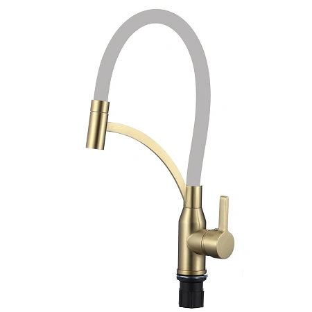 Смеситель для кухни Fmark FS8244C-04 матовое золото Смеситель для кухни Fmark FS8244C-04 матовое золото