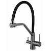 Смеситель для кухни Fmark FS0662-Q01 с подключением к фильтру, графит Смеситель для кухни Fmark FS0662-Q01 с подключением к фильтру, графит