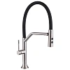 Смеситель для кухни Fmark FS0052L с гибким изливом, сатин Смеситель для кухни Fmark FS0052L с гибким изливом, сатин