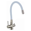 Смеситель для кухни Fmark FS1062-L04 с подключением к фильтру, сатин Смеситель для кухни Fmark FS1062-L04 с подключением к фильтру, сатин