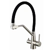 Смеситель для кухни Fmark FS0662-L01 с подключением к фильтру, сатин Смеситель для кухни Fmark FS0662-L01 с подключением к фильтру, сатин