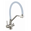 Смеситель для кухни Fmark FS0662-L04 с подключением к фильтру, сатин Смеситель для кухни Fmark FS0662-L04 с подключением к фильтру, сатин