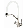 Смеситель для кухни Fmark FS0662-L02 с подключением к фильтру, сатин
