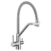 Смеситель для кухни Fmark FS0762L-V2 с подключением к фильтру, сатин Смеситель для кухни Fmark FS0762L-V2 с подключением к фильтру, сатин