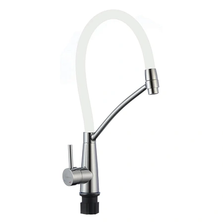 Смеситель для кухни Fmark FS8255A-02 с гибким изливом, хром Смеситель для кухни Fmark FS8255A-02 с гибким изливом, хром