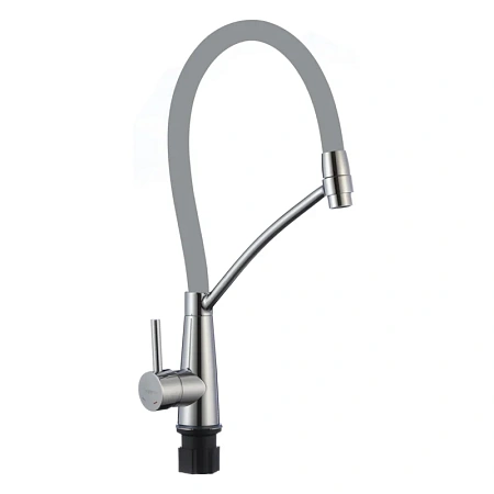 Смеситель для кухни Fmark FS8255A-04 с гибким изливом, хром Смеситель для кухни Fmark FS8255A-04 с гибким изливом, хром