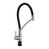 Смеситель для кухни Fmark FS8255A-01 с гибким изливом, хром Смеситель для кухни Fmark FS8255A-01 с гибким изливом, хром