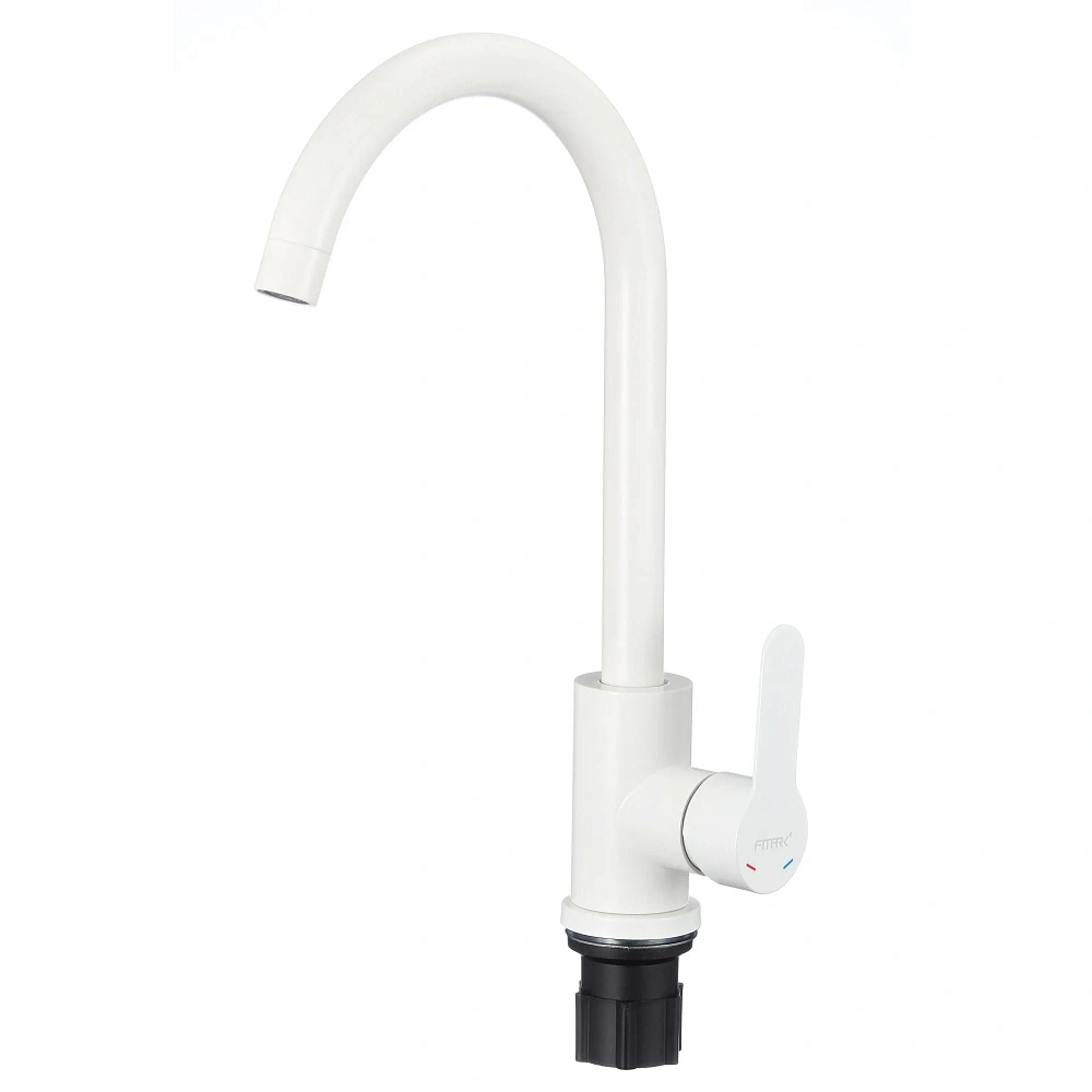 Смеситель для кухни Fmark FS8232W белый — Изображение 1