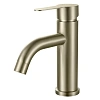 Смеситель для раковины Fmark FS8201C золото матовое Смеситель для раковины Fmark FS8201C золото матовое