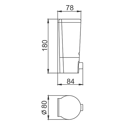 Дозатор жидкого мыла FRAP F406 хром/синий Дозатор жидкого мыла FRAP F406 хром/синий