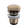 Донный клапан Frap F60-4 с переливом, бронза Донный клапан Frap F60-4 с переливом, бронза