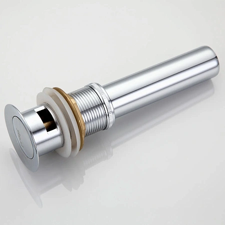 Донный клапан Frap F66-2 с переливом, хром Донный клапан Frap F66-2 с переливом, хром