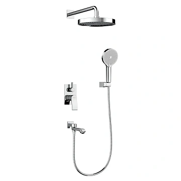 Душевая система FRAP F7175 встраиваемая, хром