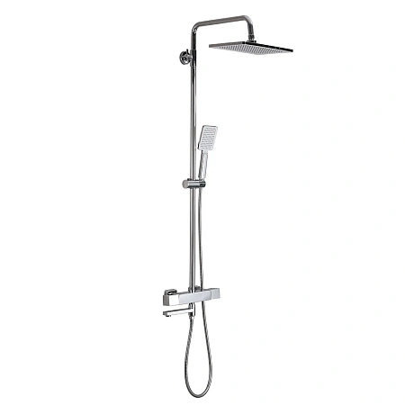Душевая система FRAP F24007 с термостатом, хром Душевая система FRAP F24007 с термостатом, хром