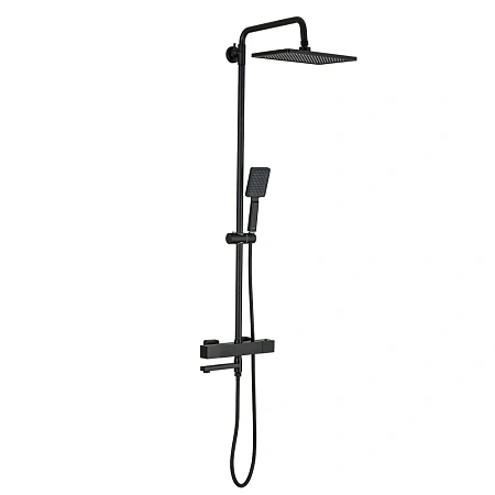Душевая система FRAP F24007-6 с термостатом, черный Душевая система FRAP F24007-6 с термостатом, черный