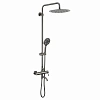 Душевая система FRAP F24807-9 оружейная сталь Душевая система FRAP F24807-9 оружейная сталь