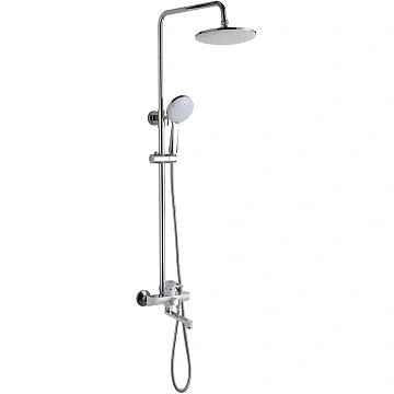 Душевая система FRAP F2441 хром/белый