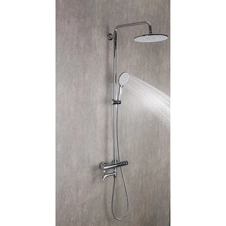 Душевая система FRAP F24006 с термостатом, хром Душевая система FRAP F24006 с термостатом, хром