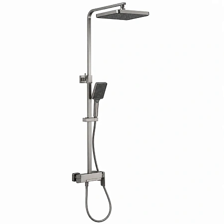 Душевая система FRAP F2490-9 оружейная сталь Душевая система FRAP F2490-9 оружейная сталь