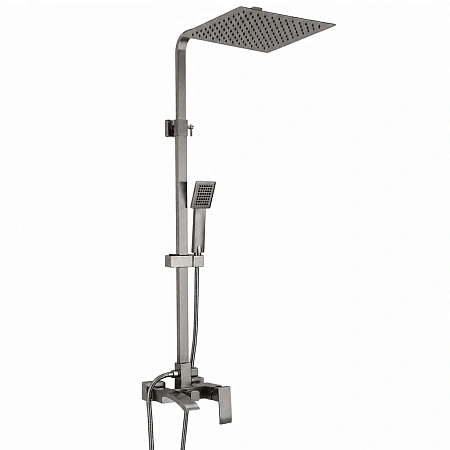 Душевая система FRAP F24803-19 оружейная сталь Душевая система FRAP F24803-19 оружейная сталь