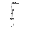 Душевая система FRAP F2476-9 оружейная сталь Душевая система FRAP F2476-9 оружейная сталь