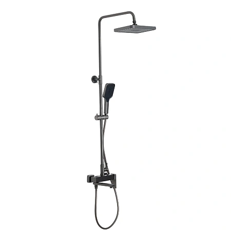 Душевая система FRAP F2491-29 оружейная сталь Душевая система FRAP F2491-29 оружейная сталь