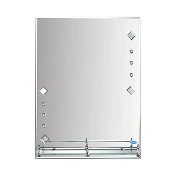 Зеркало Frap F692, 600х450 с полочкой