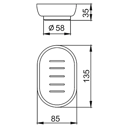Мыльница FRAP F751 белый Мыльница FRAP F751 белый