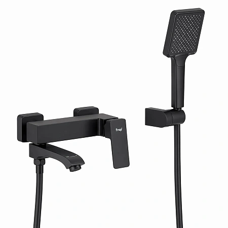 Смеситель для ванны FRAP F3276-6 черный Смеситель для ванны FRAP F3276-6 черный