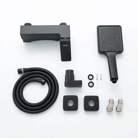 Смеситель для ванны FRAP F3276-6 черный Смеситель для ванны FRAP F3276-6 черный