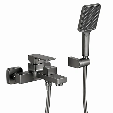 Смеситель для ванны FRAP F3291-29 оружейная сталь