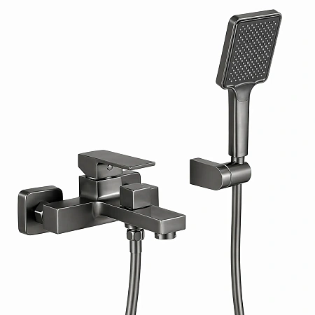 Смеситель для ванны FRAP F3291-29 оружейная сталь Смеситель для ванны FRAP F3291-29 оружейная сталь