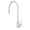 Смеситель для кухни FRAP F40994-8 с гибким изливом, белый Смеситель для кухни FRAP F40994-8 с гибким изливом, белый