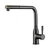 Смеситель для кухни FRAP F6096-9 с выдвижным изливом, оружейная сталь Смеситель для кухни FRAP F6096-9 с выдвижным изливом, оружейная сталь