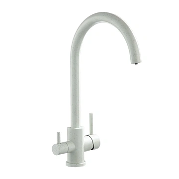 Смеситель для кухни FRAP F43899-42 с подключением к фильтру, серый