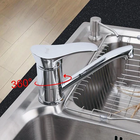Смеситель для кухни FRAP F4501-2 хром Смеситель для кухни FRAP F4501-2 хром