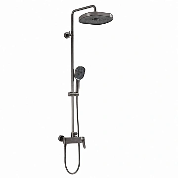 Душевая система GAPPO G2410-9 оружейная сталь