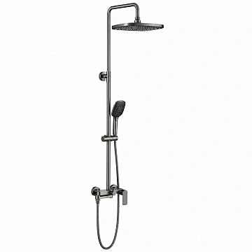 Душевая система GAPPO G2448-9 оружейная сталь